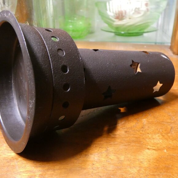 Colonial Tin Works Antique Mason Jar table lamp / wax warmer - Picture 8 of 14